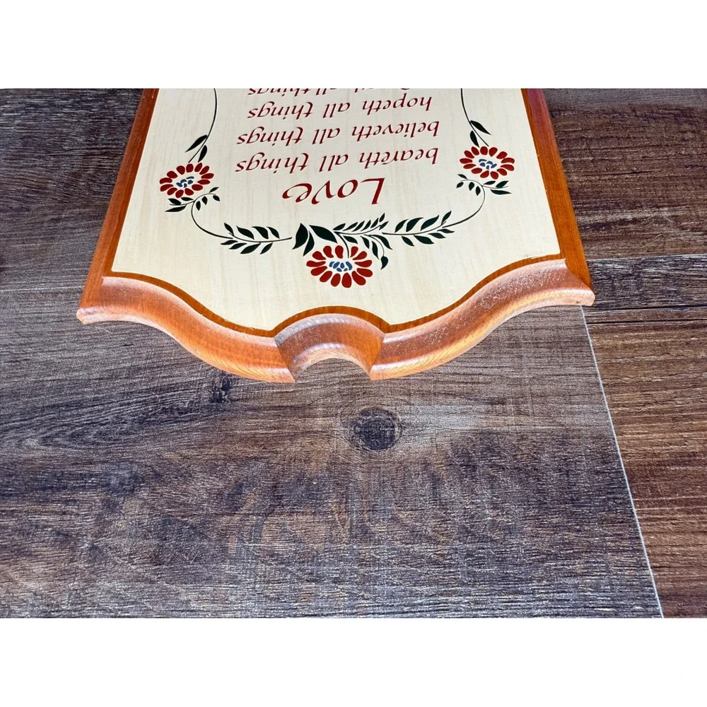 Vintage‎ Love Wall Plaque: Inspirational Rustic Farmhouse Decor